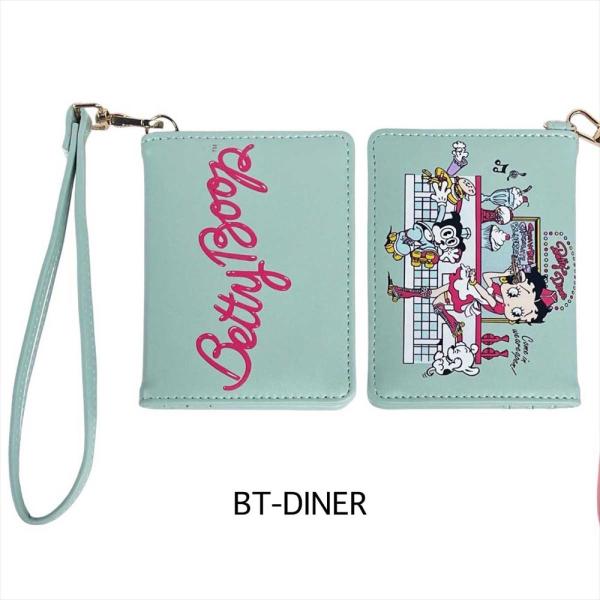 ベティーちゃん ベティブープ（BETTY-DINER）パスケース 定期入れ 手帳