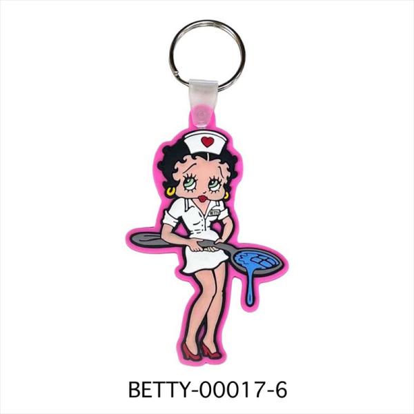 ベティーちゃん　ベティブープ　ベティ ラバー キーリング（BETTY-00017-6）キーホルダー