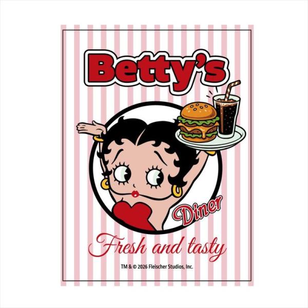 ベティーちゃん ベティブープ　ステッカー（Diner Fresh and Tasty）