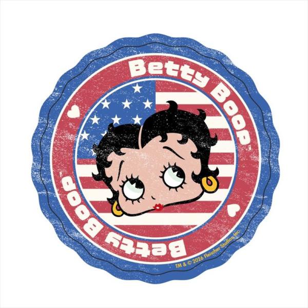 ベティーちゃん ベティブープ　ステッカー（USA Flag ）