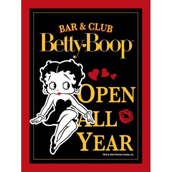 ベティーちゃん ベティブープ　ティン サイン BAR & CLUB Betty Boop