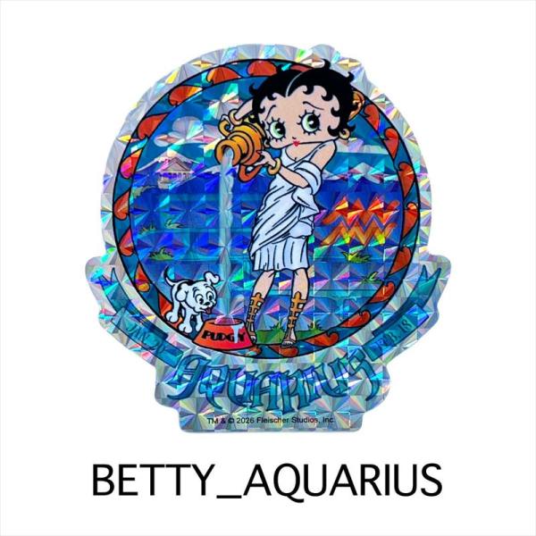 ベティーちゃん ベティブープ（AQUARIUS）光るプリズム仕様　ベティ プリズムステッカー