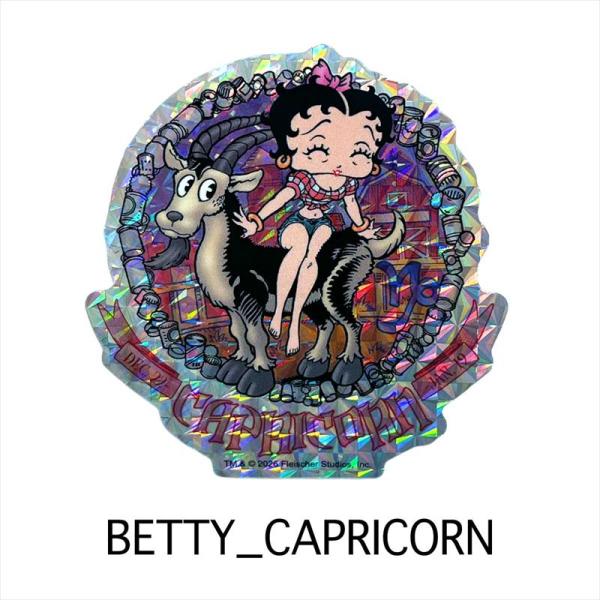ベティーちゃん ベティブープ（CAPRICORN ）光るプリズム仕様　ベティ プリズムステッカー