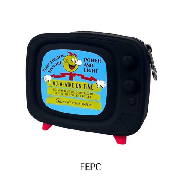 レディキロワット　FEPC テレビ型 シリコン コイン ポーチ