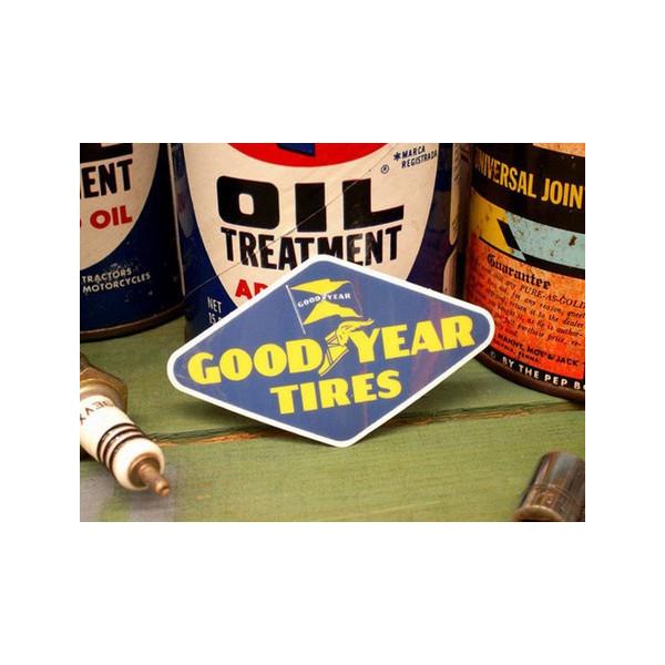 ステッカーレーシングステッカー(GOODYEAR)　ms017 人気 ステッカー シール デカール  車 バイク アメリカン雑貨 アメリカ雑貨