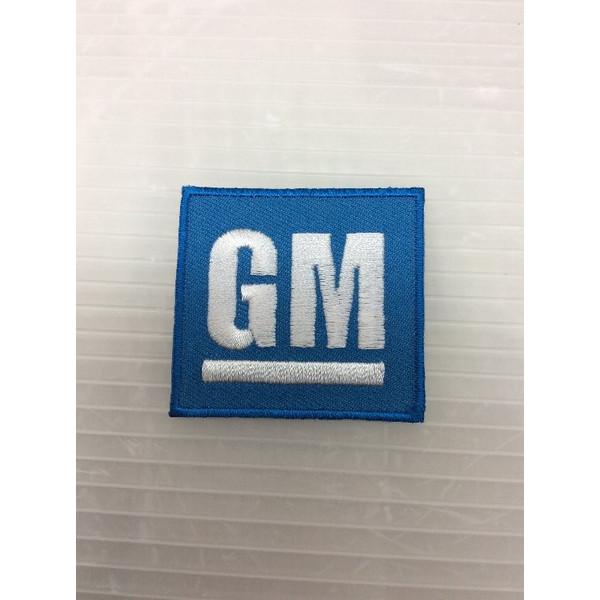 小型刺繍ワッペン(DN)　（ＧＭ）アイロンワッペン　刺繍、エンブレム、大人気、オシャレ アップリケ 人気 アメ雑 アメリカン雑貨