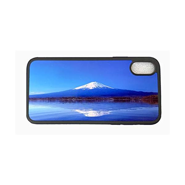 I phone XR オリジナルケース 富士山 強化ガラス＆タッチペン付き 369-01-03