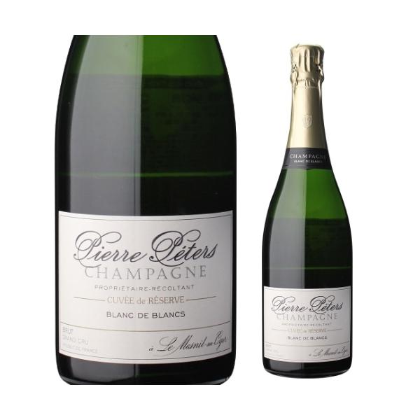 シャンパン シャンパーニュ ピエール ペテルス キュヴェ レゼルヴ ブラン ド ブラン グランクリュ NV 750ml 辛口 白 フランス 浜運A