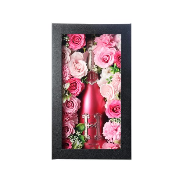 シャンパン アンリ グラン ロゼ フラワーアートコレクション BOX 750ml