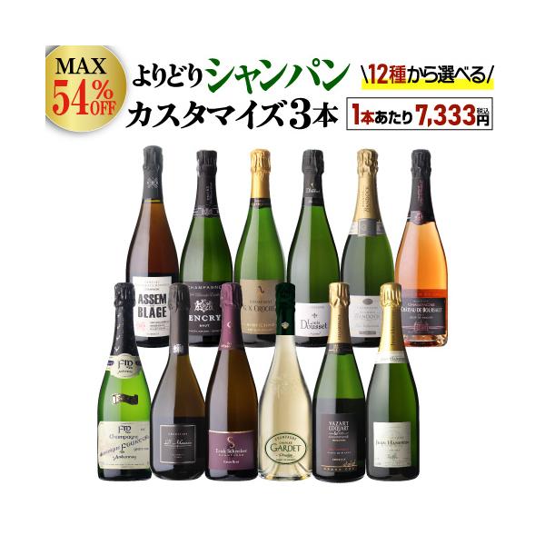 ラインナップ内容更新日 26/01/14【ラインナップ】1 ドミニク フルール ミレジメ グランクリュ 20162 ドミニク マサン キュヴェ ロンヴィT 2014 or 20193 エリック シュレイベール エクストラ ブリュット4 ガル...