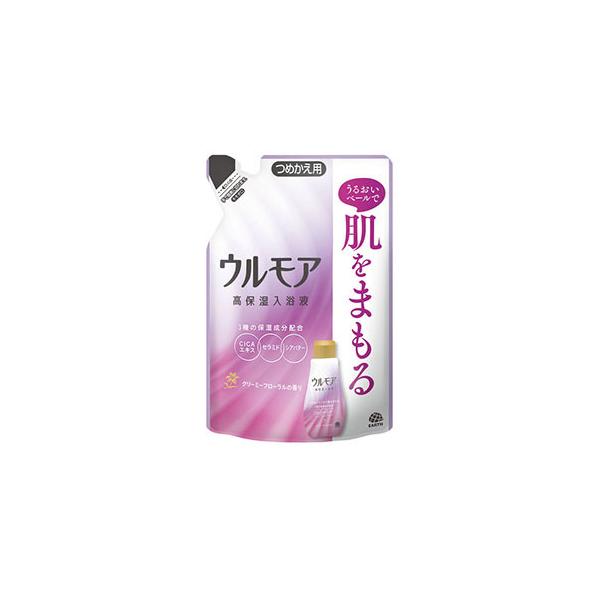 ウルモア　高保湿入浴液　クリーミーフローラルの香り　つめかえ用　480ml