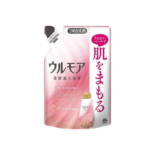 ウルモア　高保湿入浴液　クリーミーローズの香り　つめかえ用　480ml
