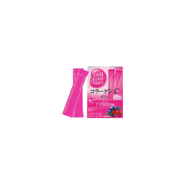 1ヵ月もっちりうるおうコラーゲンCゼリー(10g*34本入) もっちりうるおう コラーゲンCゼリー ピーチ味 美容ゼリー ( 10g×15本