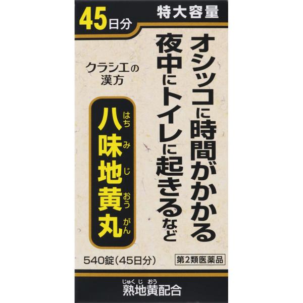 頻尿, 排尿困難, 老人のかすみ目, 疲れ, 下肢痛などの症状に