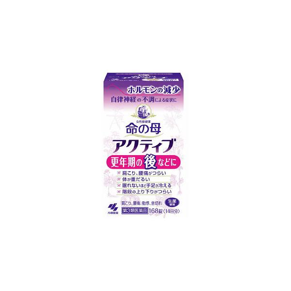 【第2類医薬品】命の母アクティブ　168錠