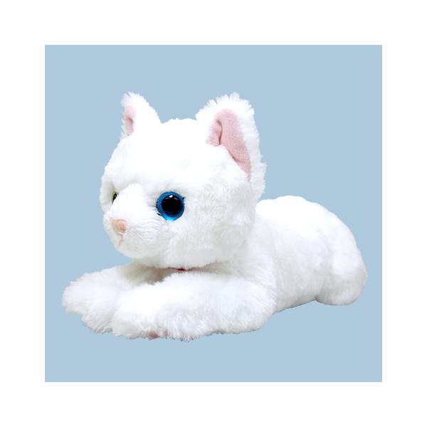 【新品】ひざねこ オッドアイホワイト Ｓサイズ【送料別。宅配便】
