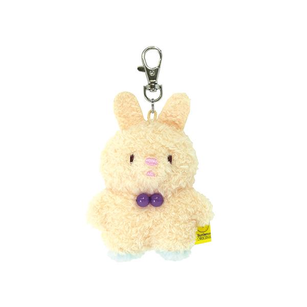 【新品】ふわふわたっとんキーチェーン　うさぎBE　【送料別。宅配便】