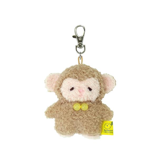 【新品】ふわふわたっとんキーチェーン　にほんざる　【送料別。宅配便】