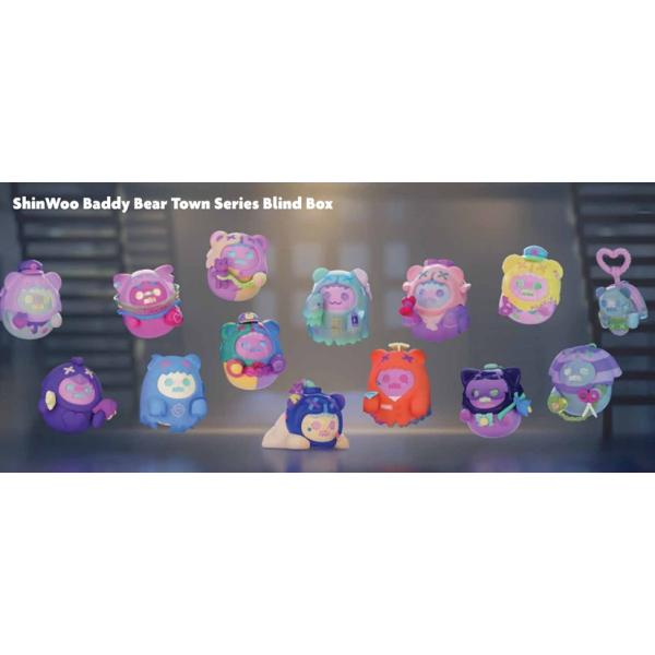 新品】FindingUnicorn Shinwoo Baddy Bear Town Series シンウー