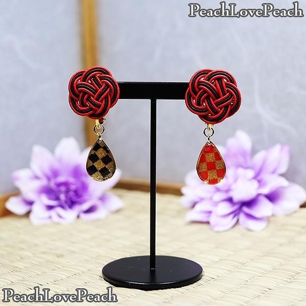 水引と雫の ゆらゆら イヤリング Peachlovepeach Handmade ハンドメイド 手作り 樹脂 着物 浴衣 和装小物 和柄 和風 Buyee Buyee Japanese Proxy Service Buy From Japan Bot Online
