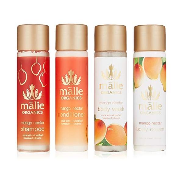 Malie Organics(マリエオーガニクス) トラベルセット マンゴーネクター (セット内容: シャンプー 74ml/コンディショナー