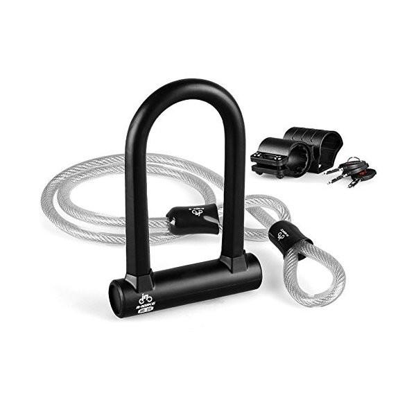 鍵 ロック インバイク Inbike 自転車u字ロック 高切断対抗 高硬度 スチール製 ストッピングワイヤーセット Ul319a Set 5 7 チャンムーオンラインストア 通販 Yahoo ショッピング