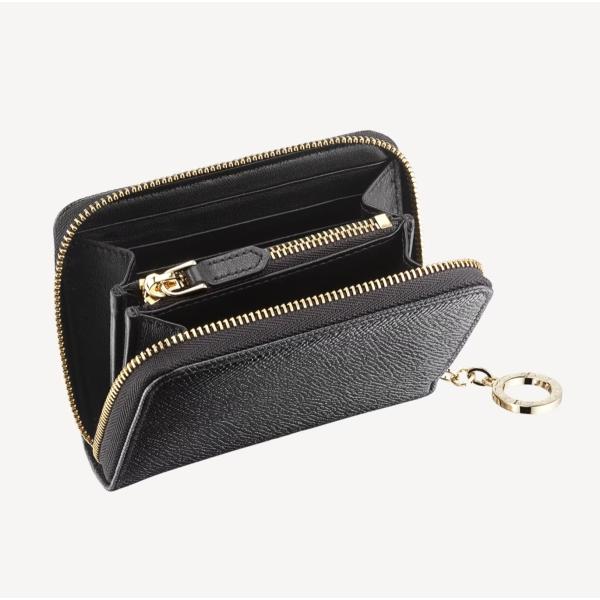 ブルガリ BVLGARI コインケース 小銭入れ ブラック ゴールド レザー リング ブルガリ BVLGARI コインケース 小銭入れ ブラック ゴールド レザー リング