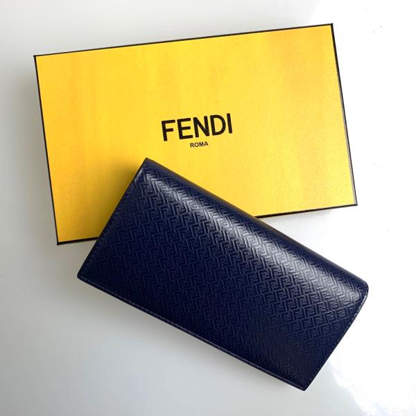 Fendi フェンディ コンチネンタル メンズ 二つ折り 長財布