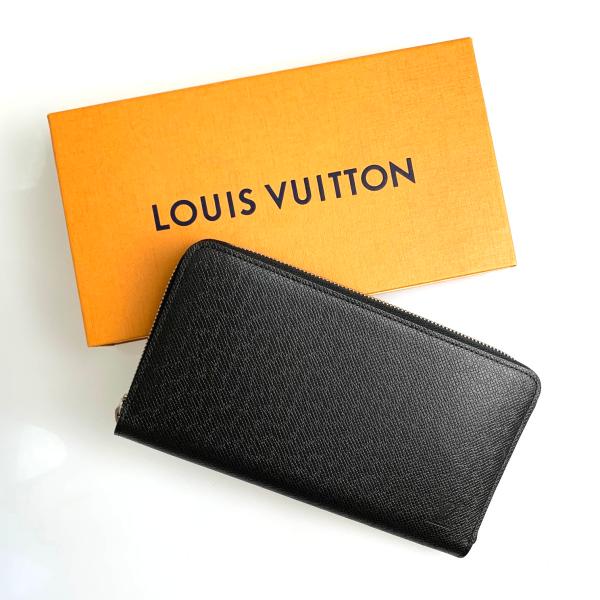 ルイ・ヴィトン(LOUIS VUITTON) タイガ(taiga) ファスナー メンズ長 ...