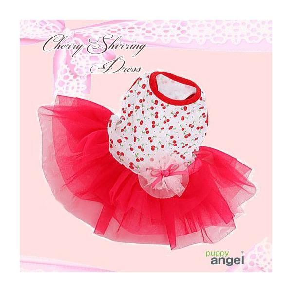  /[݌ɌSale]Cherry Shirring Dress[PUPPYANGEL]PA-DR102