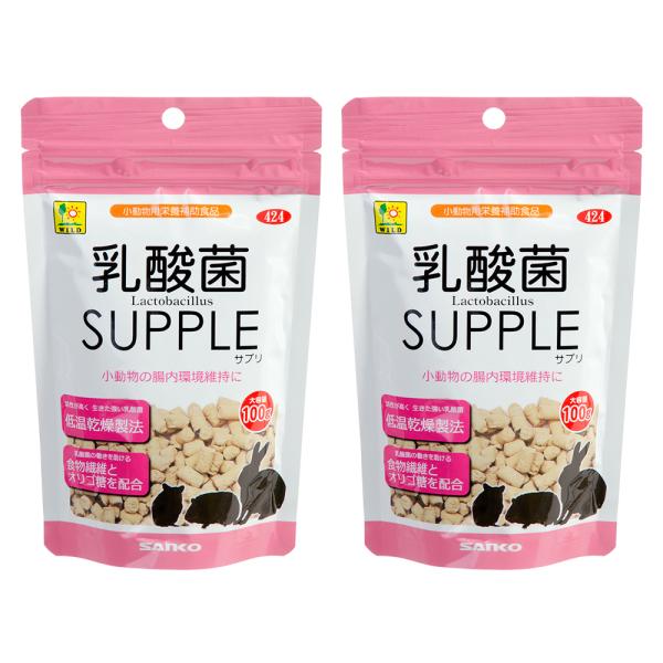 メーカー：三晃商会 mlmfkline　tyokatsapri　三晃商会　ＳＡＮＫＯ　乳酸菌サプリ　お徳用　１００ｇ　4976285042409　_animal　小動物　小動物用品　うさぎ　兎　ラビット　rabbit　モルモット　モル　フェ...