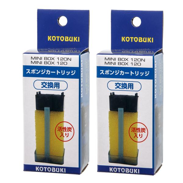 メーカー：コトブキ アクアリウム用品　buku2　アクア用品　フィルター・パーツ　フィルターパーツ　コトブキ　ミニボックス１２０専用　スポンジカートリッジ　交換用　フィルター　パーツ　ミニボックス　コトブキ工芸　_aqua_maker_kw...
