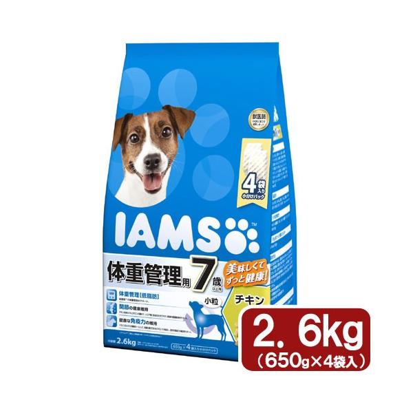 他サイト： ドッグフード　アイムス　７歳以上用　体重管理用　チキン　小粒　２．６ｋｇの商品画像