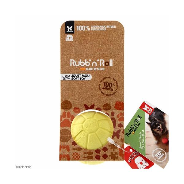 メーカー：プラッツ _dog　プラッツ　Ｒｕｂｂ’ｎ’Ｒｏｌｌ　ソフトラバーボール　Ｓ　イエロー　4979007105529　20190617　ｋｓｚｋ　dog　犬用品　犬　おもちゃ　ボール　ラバー　室内犬　opa2_choku　line2...