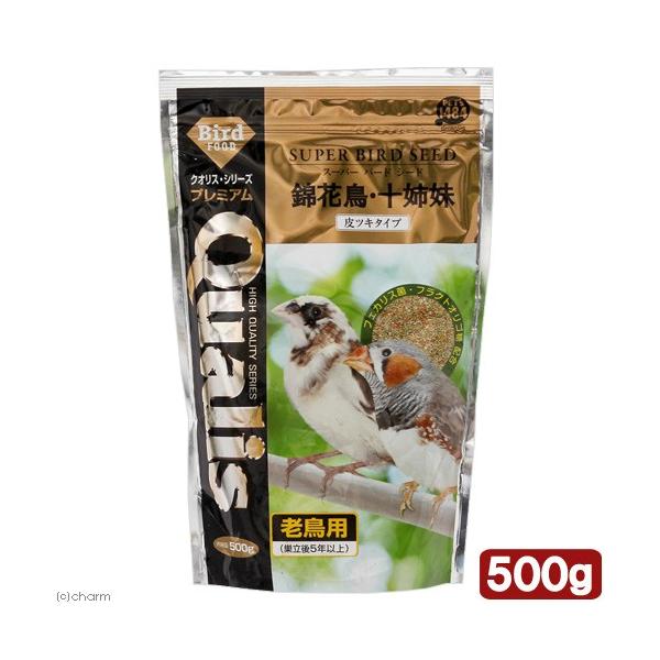 メーカー：ペッズイシバシ _animal　クオリス　スーパーバード　シード　皮ツキ　錦花鳥・十姉妹老鳥用　4970620072328　20171226　ＹＭＹＭ　ＫＥＩＲＹＯＵ　鳥　鳥用エサ　ペッズイシバシ　セキセイインコ　老鳥用　老鳥　皮...