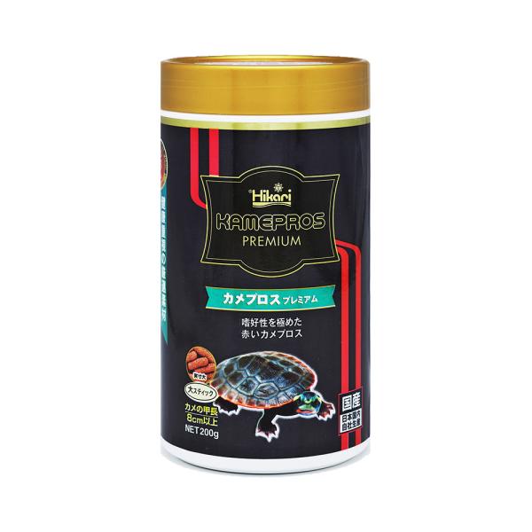 メーカー：キョーリン カメプロス　リクガメフード　_hachu　_kame　キョーリンプロス　プレミアム　大スティック　２００ｇ・爬虫類　両生類　爬虫類　餌　エサ　フード　520567　4971618205674　20180311　ＫＫ　ペ...