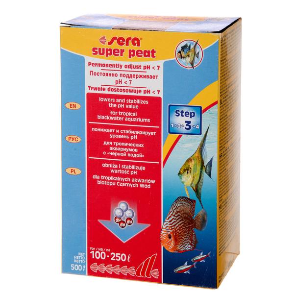 メーカー：セラジャパン sera_all　アクアリウム用品　アクア用品　調整剤　バクテリア　ピート／繁殖促進　弱酸性　ろ材　濾過材　ろ過材　ピート　セラジャパン　セラ　スーパーピート　フィルターブラックピートグラニュレイト　５００ｇ　器具　...