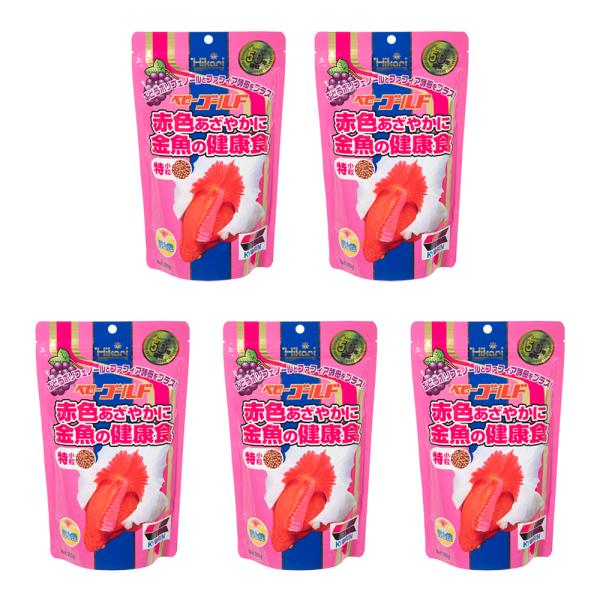 メーカー：キョーリン アクアリウム用品　kjKPkin　金魚・メダカ　ベビーゴールド　キョーリン　餌　金魚用飼料　器具　金魚・鯉専用　_aqua　4971618021311　ijoCHAkey　特小粒　浮上性　３００ｇ　金魚のえさ　５袋入り...