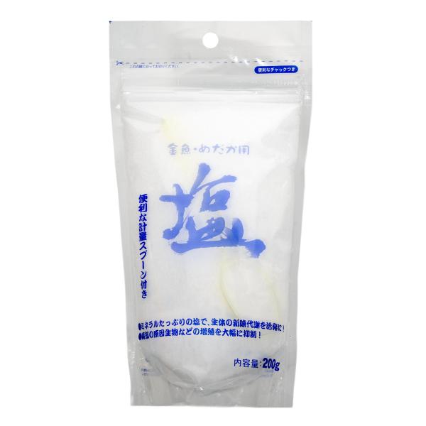 メーカー：アラタ アクアリウム用品　アクア用品　金魚　メダカ　器具　調整剤　バクテリア　塩/病気予防　塩　塩浴　塩水浴　魚　熱帯魚　金魚塩0115　_aqua　4532243610105　opa2_delete　y22m01
