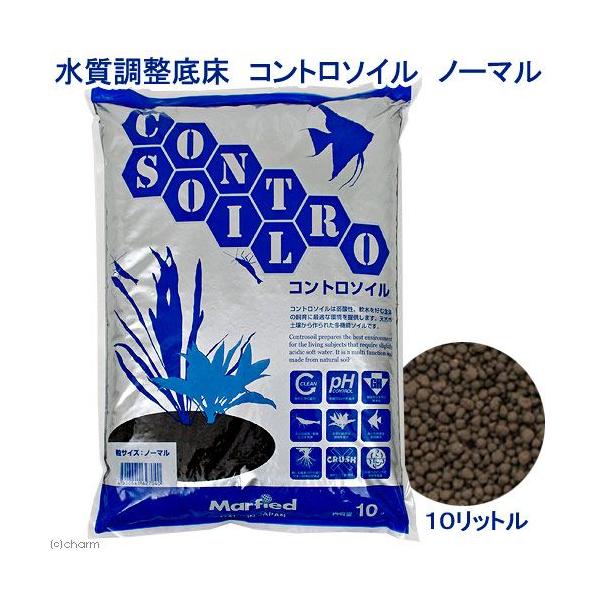 メーカー：マーフィード contso_soil　data_tn_sei　アクアリウム用品　アクア用品　熱帯魚　器具　底床　ソイル・ノーマル　KNIM1220　水質調整底床　コントロソイル　ノーマル　１０リットル　用品　45166416270...