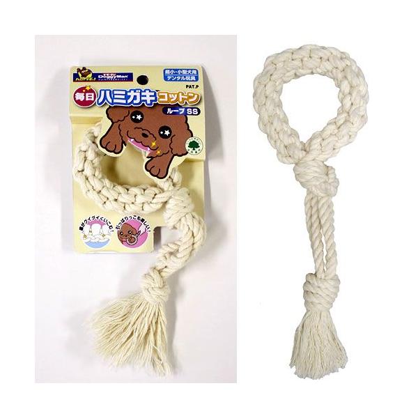 メーカー：ドギーマン 犬用品　お手入れ用品　歯のケア　毎日ハミガキコットン　ループ　SS　超小型犬用　小型犬用　デンタル玩具　dentaltoys　20111117　MK　_dog　4976555856590　YPKCHK_019　opa2...