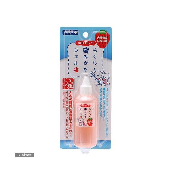 メーカー：スーパーキャット _dog　犬用品　猫用品　犬　猫　ケア・お手入れ用品　歯のお手入れ　歯みがき　歯磨き　ハミガキ　スーパーキャット　らくらく歯みがきジェル　６０ｍｌ　20111020　SM　_neko　4973640002689　...