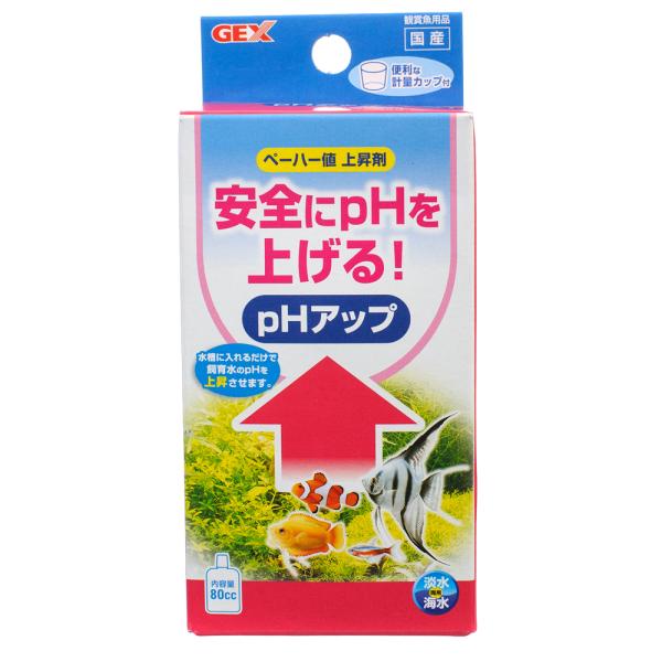 メーカー：ジェックス アクアリウム用品　GEX　熱帯魚　エビ他　アクア用品　調整剤　バクテリア　pH/硬度調整　ジェックス　pHアップ　ペーハー値上昇剤　淡水　海水両用　器具　_aqua　4972547119988　0801_GEXtrop...