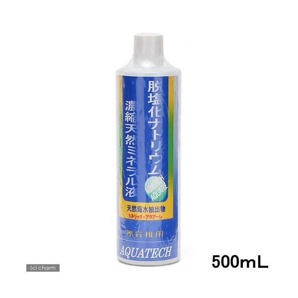 メーカー：アクアテック アクアリウム用品　海水　人工　天然海水　脱塩化ナトリウム　濃縮天然ミネラル液　濃縮　ミネリッチ・アクアーレ　サンゴ　添加剤　５００ｍｌ　20120202　ＹＫ　_aqua　opa2_none　y12m02