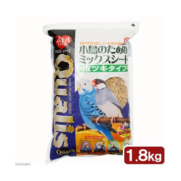 メーカー：ペッズイシバシ _animal　ペッズイシバシ　クオリス　小鳥のためのミックスシード　皮つき　皮ツキタイプ　１．８ｋｇ　4970620072069　12301　20180410　ＫＥＩＲＹＯＵ　ＹＭＹＭ　animal　小動物　鳥　...