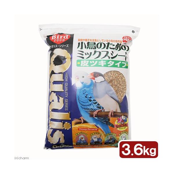 メーカー：ペッズイシバシ _animal　20180415　ペッズイシバシ　クオリス　小鳥のためのミックスシード　皮つき　３．６ｋｇ　4970620072076　12302　ＫＥＩＲＹＯＵ　ＹＭＹＭ　animal　小動物　鳥　フード　エサ　...