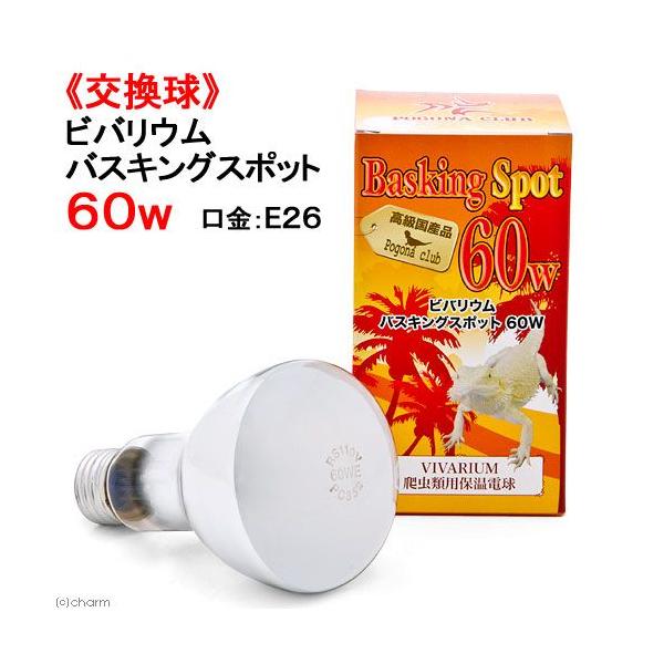 メーカー：ポゴナクラブ kjKPgai　亀・爬虫類　PC-352　昼行性　照明　ライト　保温球　６０ｗ　ビバリウム　バスキングスポット　Ｅ２６　20130422　ＫＫ　4531219003521　ijoCHAkey　opa2_none　フト...