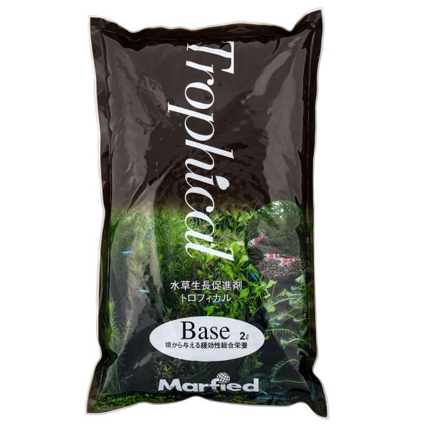 メーカー：マーフィード trofical　marfied　アクアリウム用品　トロフィカル　Ｂａｓｅ　２Ｌ　底床　ソイル　土　肥料　初期肥料　水草用添加剤　固形タイプ　一押し水草添加剤　ベース　ihsnk85　_aqua　２リットル　4516...
