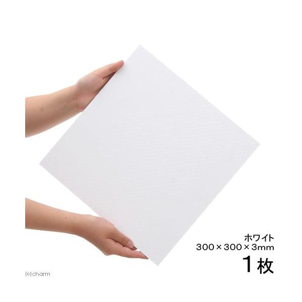 プラパール　３０ｃｍキューブ水槽用用マット　ホワイト　３０×３０ｃｍ　１枚