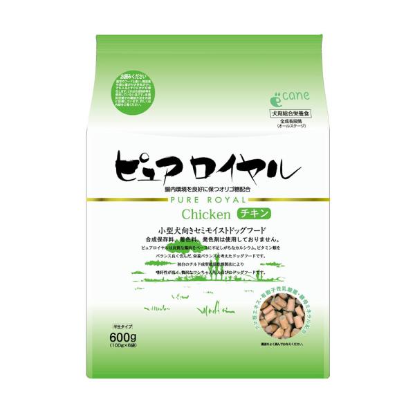 ピュアロイヤル　チキン　600g ✕ 6個 犬用 ピュアロイヤル チキン 600g（100g×6袋